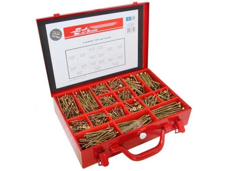 E-JET® Holzbauschrauben, Sortimentskoffer  |  | 1